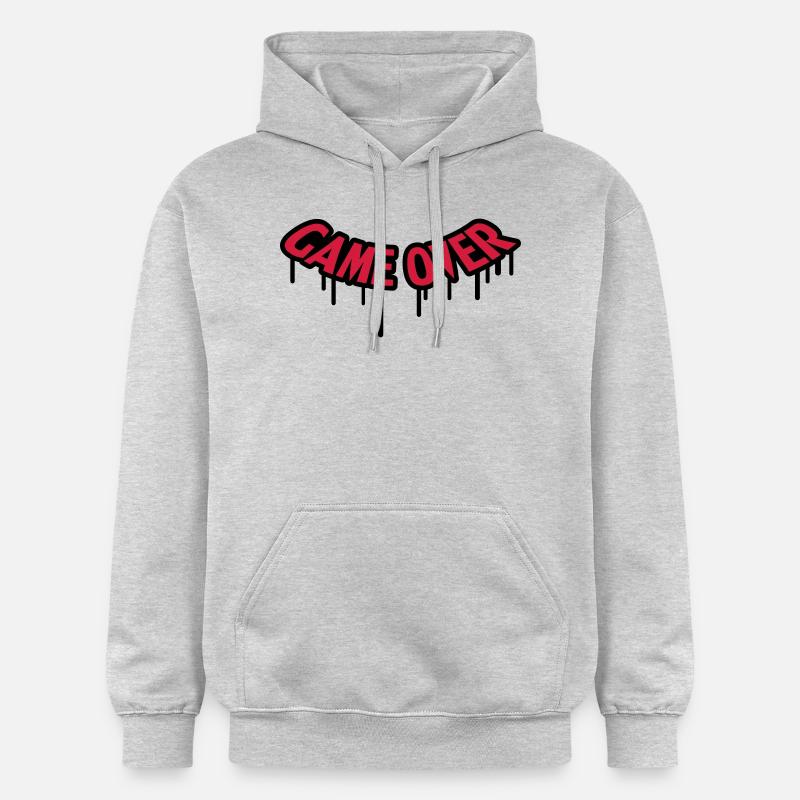 Game Over Graffiti - Sweat à capuche Softstyle® Gildan Unisexe - gris clair chiné