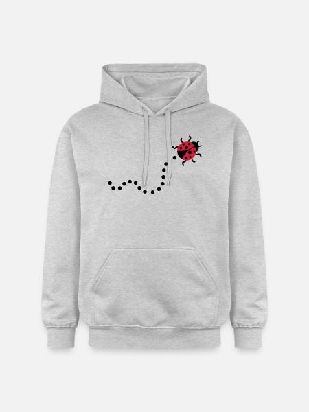 Ladybug - Gildan Unisex Softstyle® Midweight Hoodie - light heather grey