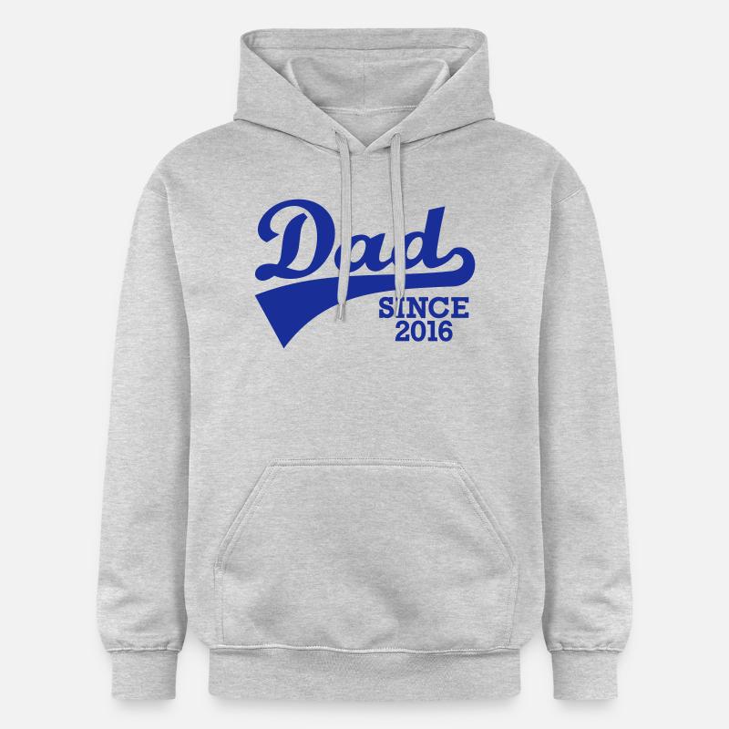 Dad 2016 - Sweat à capuche Softstyle® Gildan Unisexe - gris clair chiné
