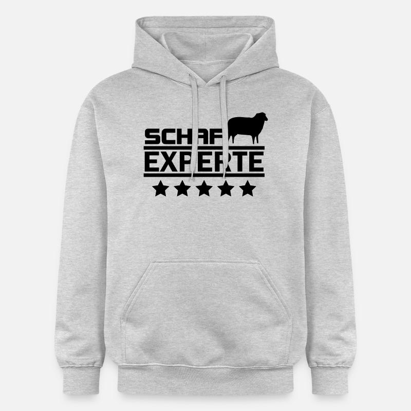 schaf experte - Gildan Unisex Softstyle® Midweight Hoodie - Hellgrau meliert