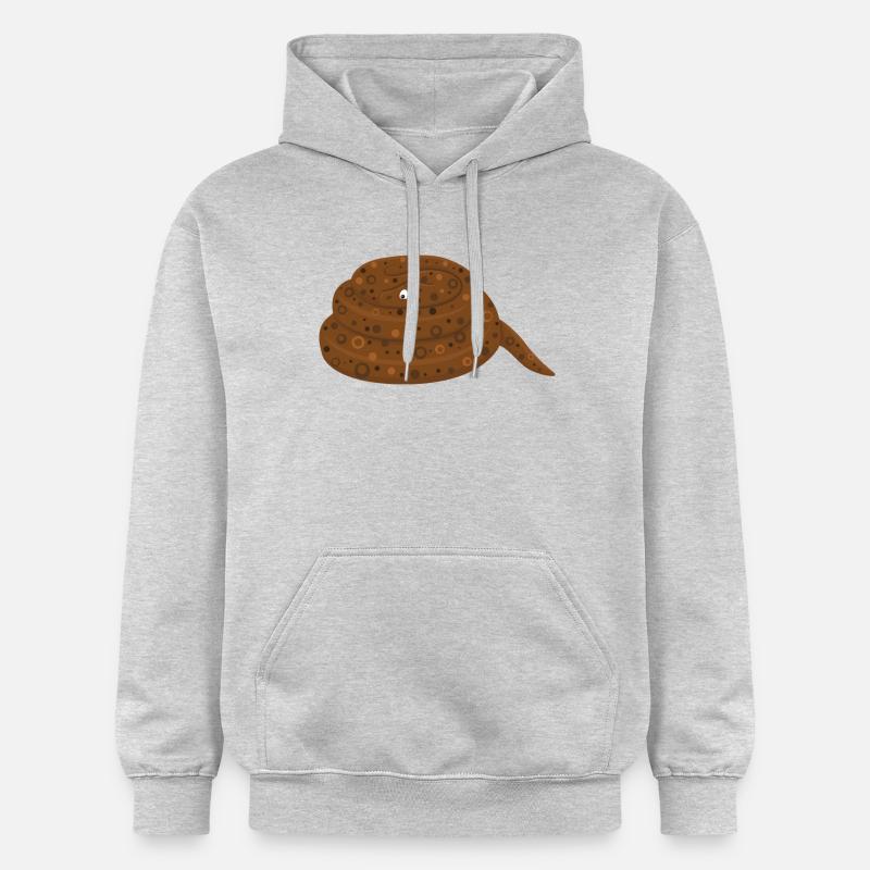 Python de roche - Sweat à capuche Softstyle® Gildan Unisexe - gris clair chiné