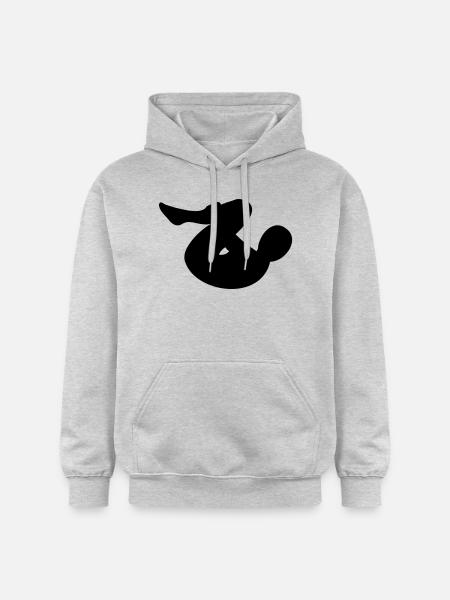 Salto - Gildan Unisex Softstyle® Midweight Hoodie - Hellgrau meliert