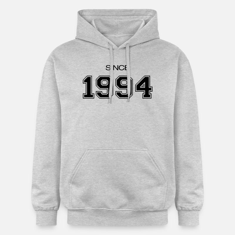 Cadeau d'anniversaire 1994 - Sweat à capuche Softstyle® Gildan Unisexe - gris clair chiné
