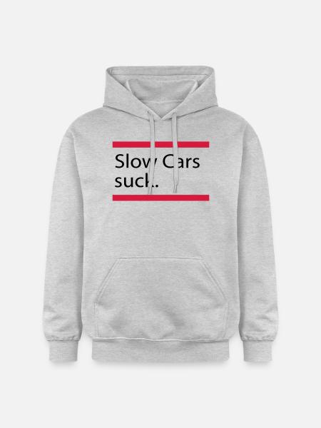 Auto - Gildan Unisex Softstyle® Midweight Hoodie - Hellgrau meliert