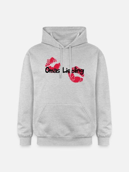 Omas Liebling - Gildan Unisex Softstyle® Midweight Hoodie - Hellgrau meliert