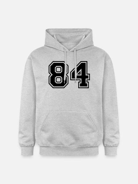 84 - Gildan Unisex Softstyle® Midweight Hoodie - Hellgrau meliert