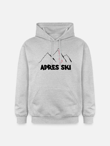 apres - Gildan Unisex Softstyle® Midweight Hoodie - light heather grey