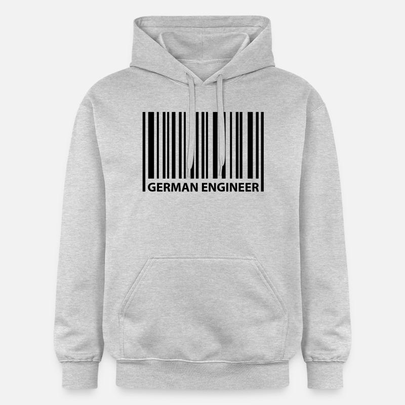 german engineer - Sweat à capuche Softstyle® Gildan Unisexe - gris clair chiné