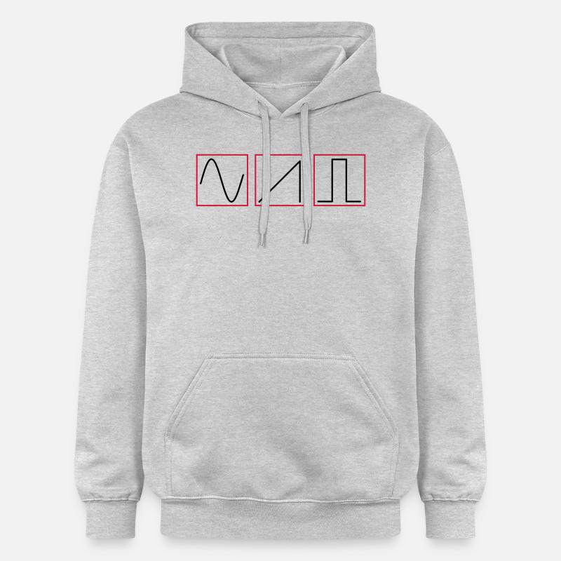 srd_layers - Gildan Unisex Softstyle® Midweight Hoodie - Hellgrau meliert