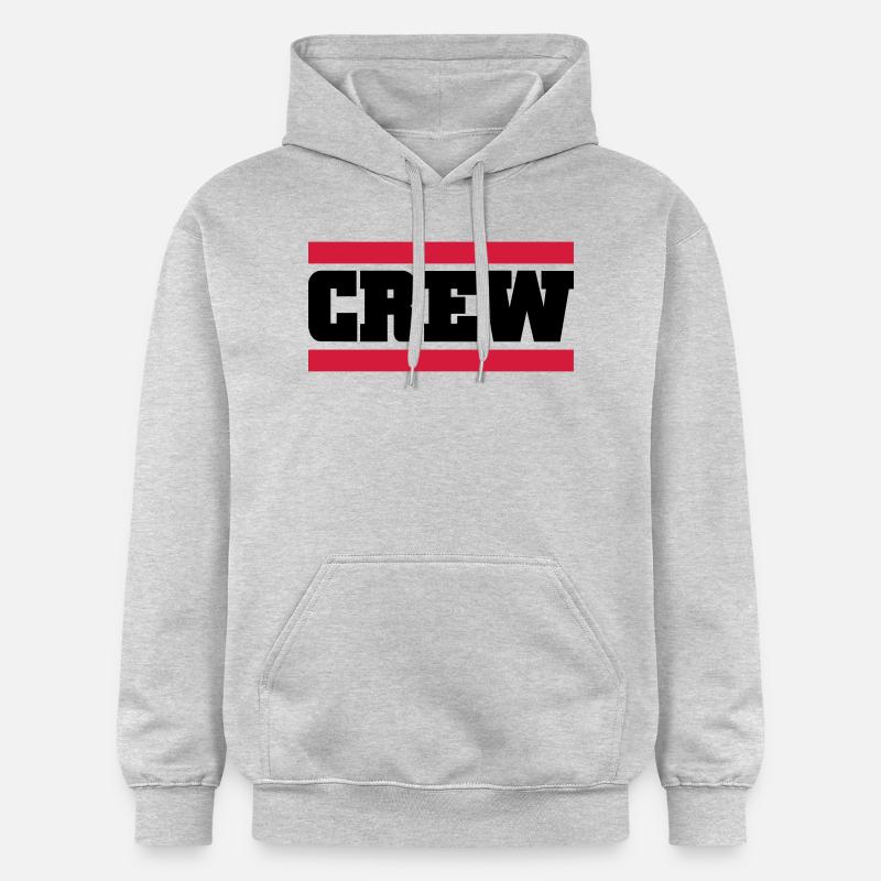 crew - Sweat à capuche Softstyle® Gildan Unisexe - gris clair chiné