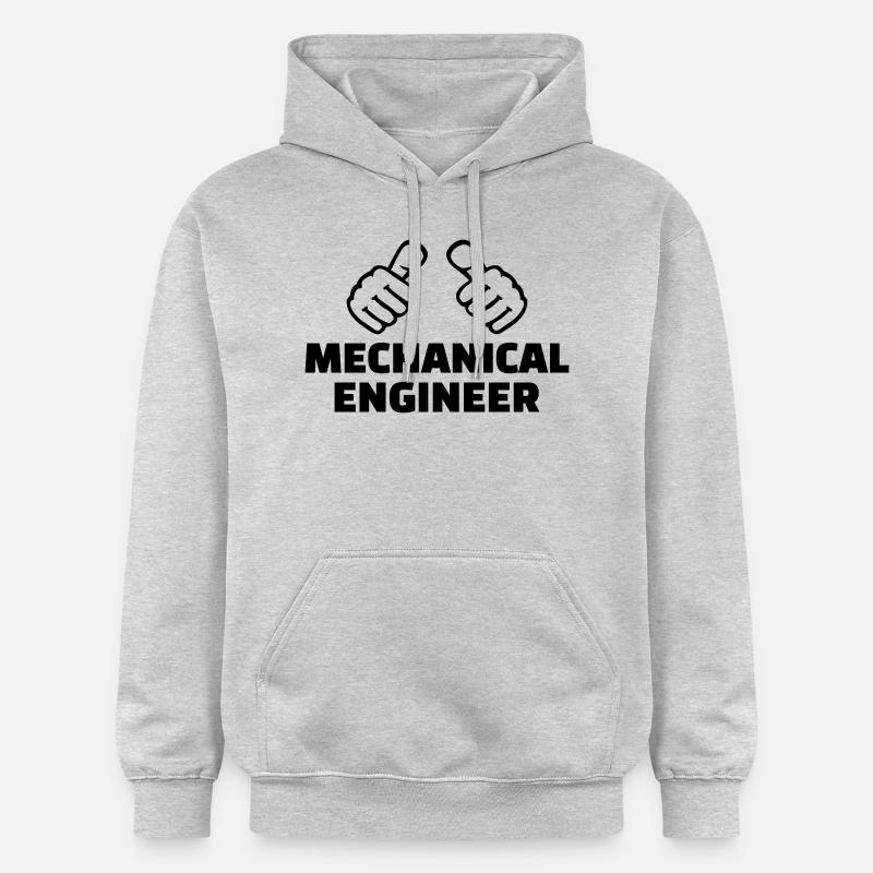 Mechanical engineer - Sweat à capuche Softstyle® Gildan Unisexe - gris clair chiné