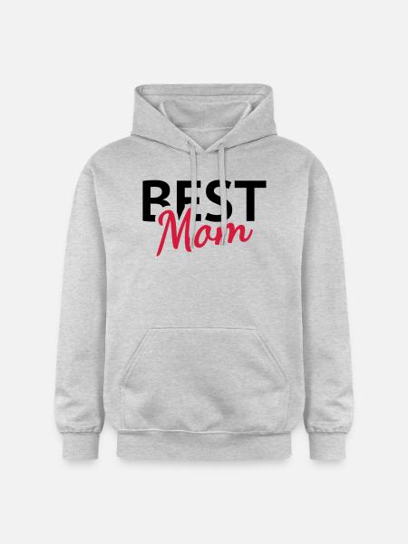 Best Mom - Gildan Unisex Softstyle® Midweight Hoodie - light heather grey