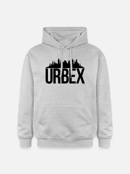 urbex - Gildan Unisex Softstyle® Midweight Hoodie - light heather grey