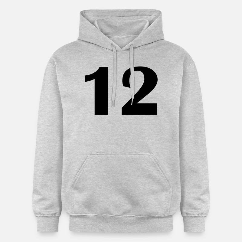 12 - Sweat à capuche Softstyle® Gildan Unisexe - gris clair chiné