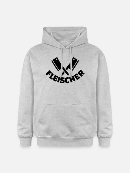 Fleischer - Gildan Unisex Softstyle® Midweight Hoodie - Hellgrau meliert