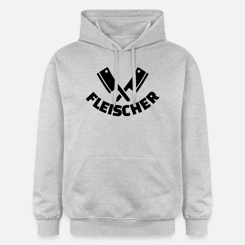 Fleischer - Gildan Unisex Softstyle® Midweight Hoodie - Hellgrau meliert