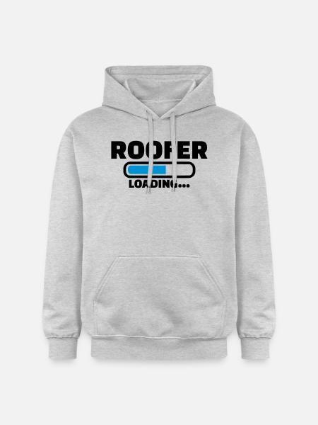 Roofer - Gildan Unisex Softstyle® Midweight Hoodie - light heather grey