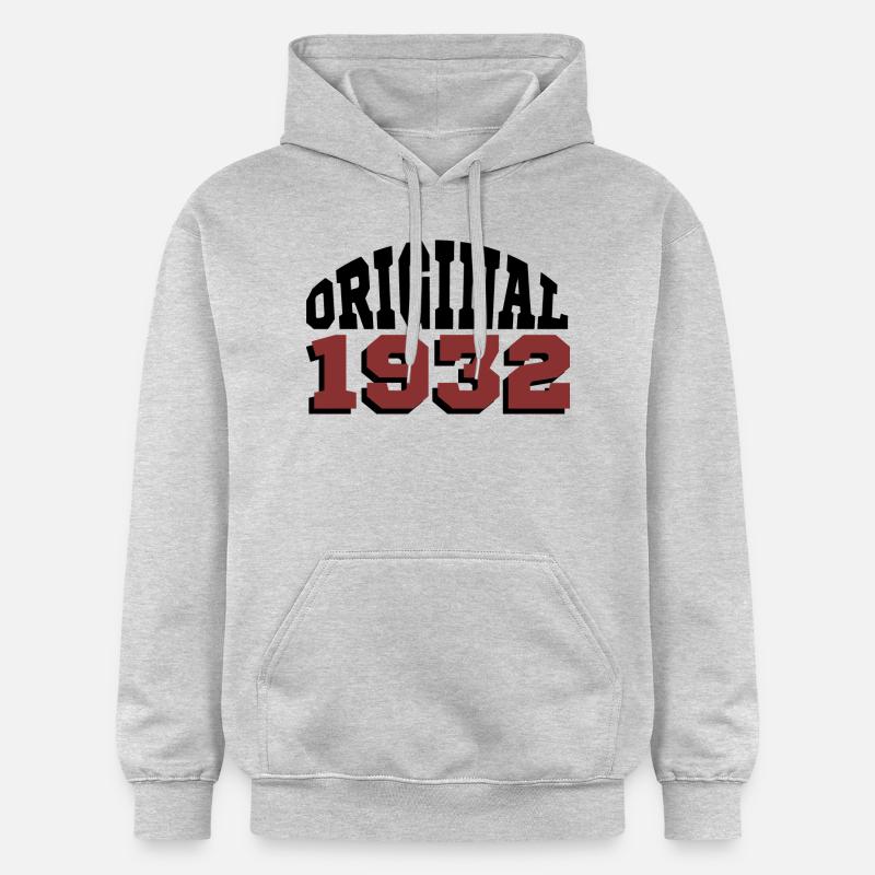 Original 1932 - Sweat à capuche Softstyle® Gildan Unisexe - gris clair chiné