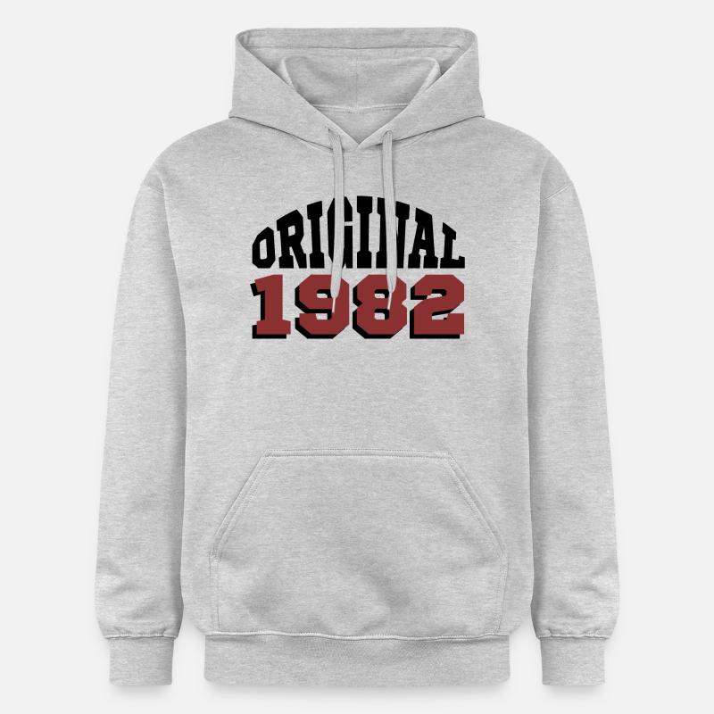 Original 1982 - Sweat à capuche Softstyle® Gildan Unisexe - gris clair chiné