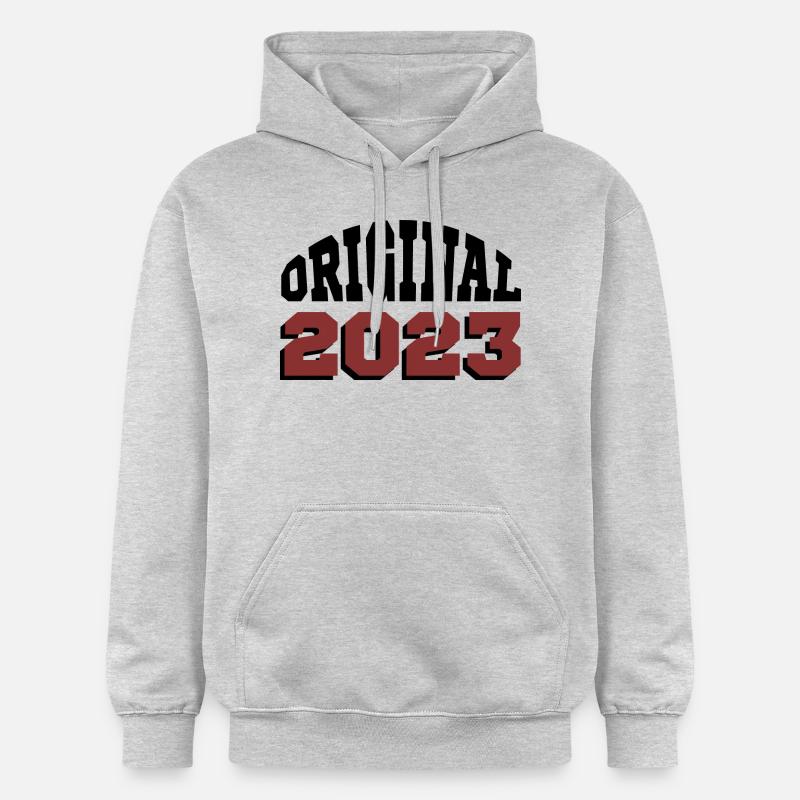 Original 2023 - Sweat à capuche Softstyle® Gildan Unisexe - gris clair chiné