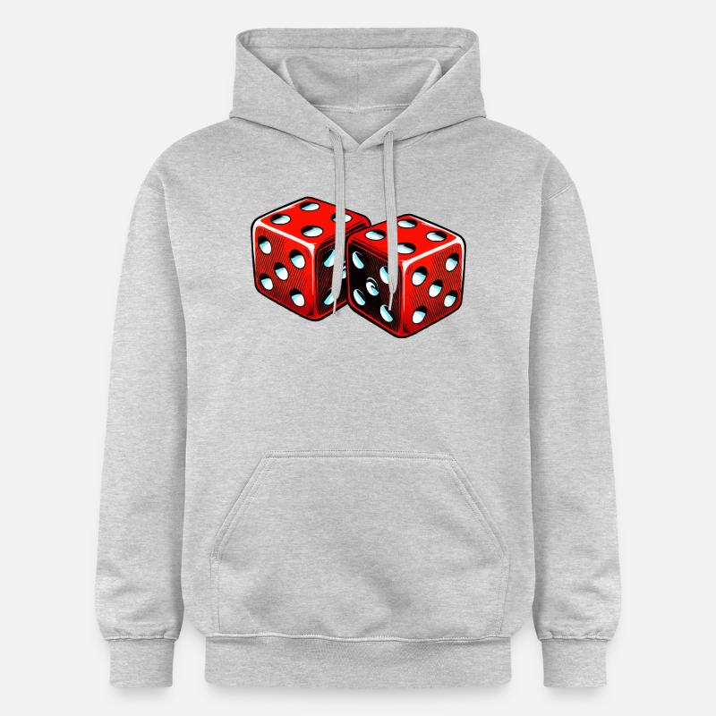 Cube 2 - Sweat à capuche Softstyle® Gildan Unisexe - gris clair chiné