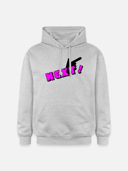 next - Sweat à capuche Softstyle® Gildan Unisexe - gris clair chiné