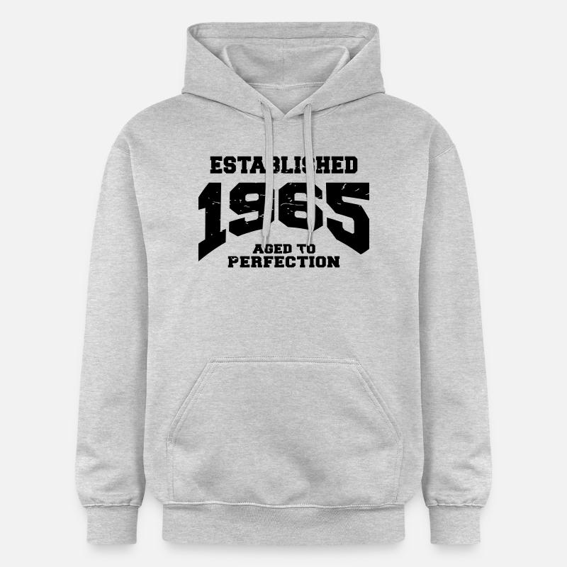 Established 1965 - Sweat à capuche Softstyle® Gildan Unisexe - gris clair chiné