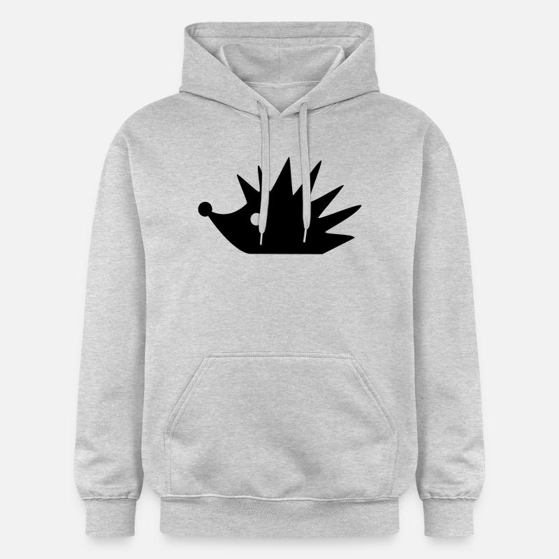 herisson - Sweat à capuche Softstyle® Gildan Unisexe - gris clair chiné