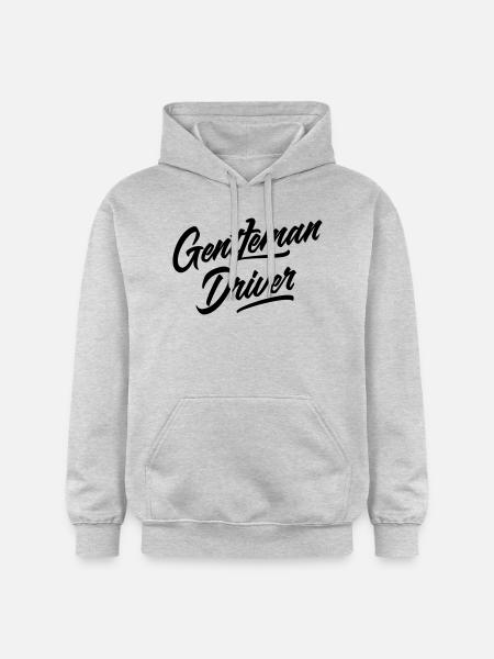 Gentleman Driver - Sweat à capuche Softstyle® Gildan Unisexe - gris clair chiné