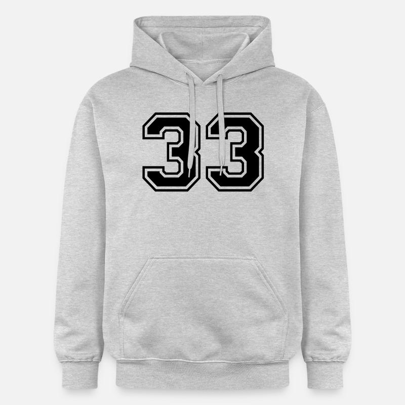 33 - Sweat à capuche Softstyle® Gildan Unisexe - gris clair chiné