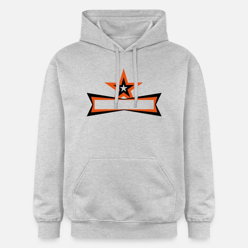 Star Frame - Sweat à capuche Softstyle® Gildan Unisexe - gris clair chiné