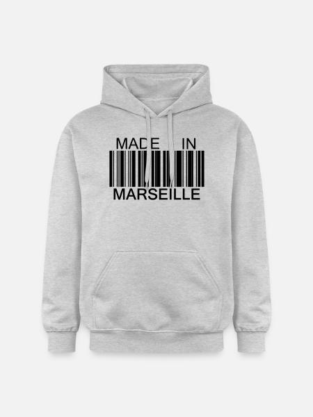 Made in Marseille 13 - Gildan Unisex Softstyle® Midweight Hoodie - light heather grey