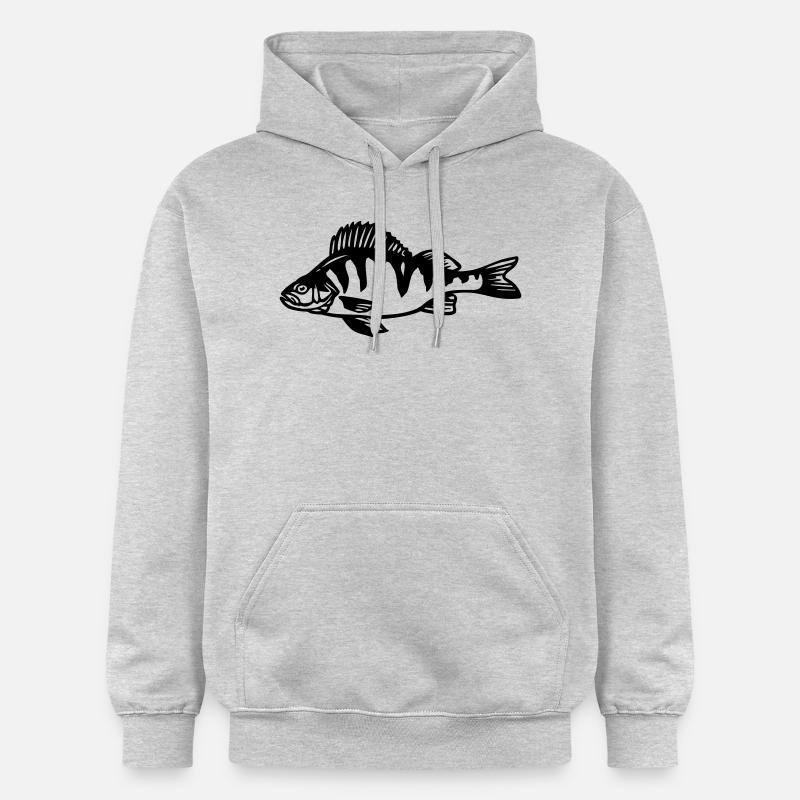 barsch - Sweat à capuche Softstyle® Gildan Unisexe - gris clair chiné