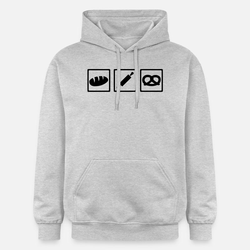Boulanger - Sweat à capuche Softstyle® Gildan Unisexe - gris clair chiné