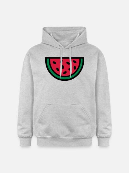 Melon - Sweat à capuche Softstyle® Gildan Unisexe - gris clair chiné