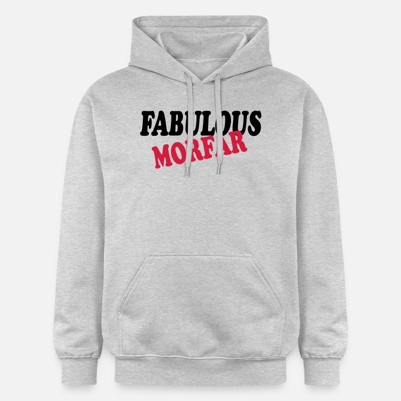 Fabulous morfar 111 - Sweat à capuche Softstyle® Gildan Unisexe - gris clair chiné