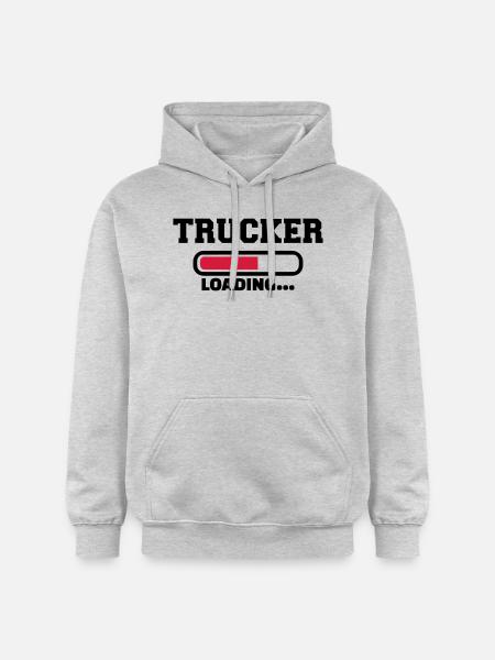 Trucker - Gildan Unisex Softstyle® Midweight Hoodie - light heather grey