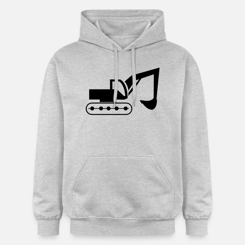 bagger - Sweat à capuche Softstyle® Gildan Unisexe - gris clair chiné