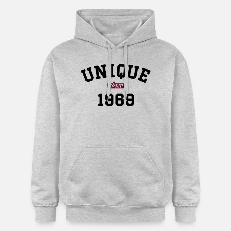 Unique Since 1969 - Gildan Unisex Softstyle® Midweight Hoodie - Hellgrau meliert