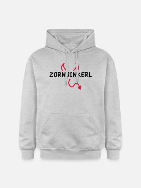Zornbinkerl - Gildan Unisex Softstyle® Midweight Hoodie - light heather grey