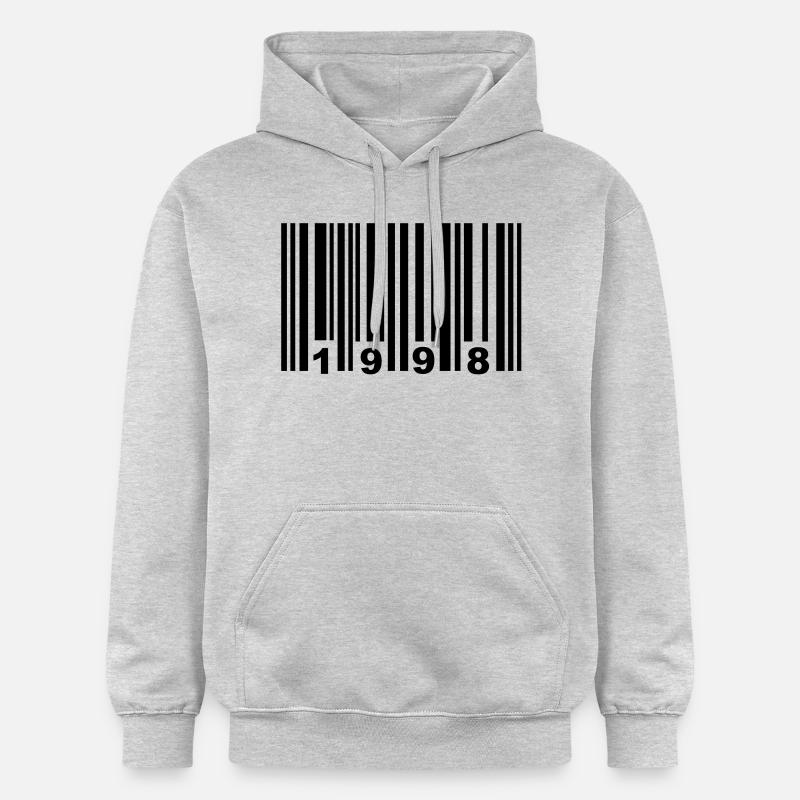 1998 - Sweat à capuche Softstyle® Gildan Unisexe - gris clair chiné