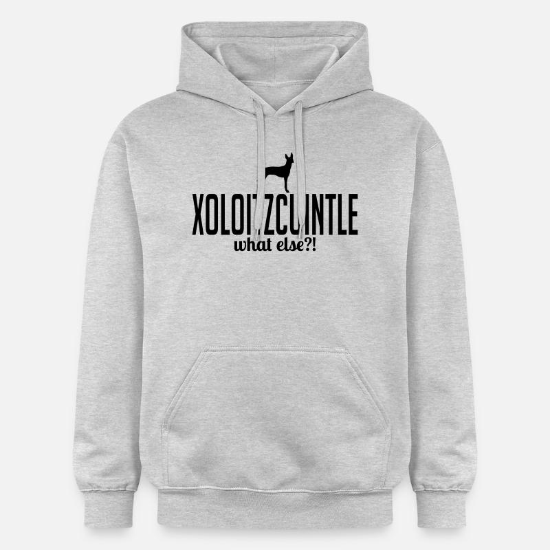 XOLOITZCUINTLE what else - Gildan Unisex Softstyle® Midweight Hoodie - light heather grey