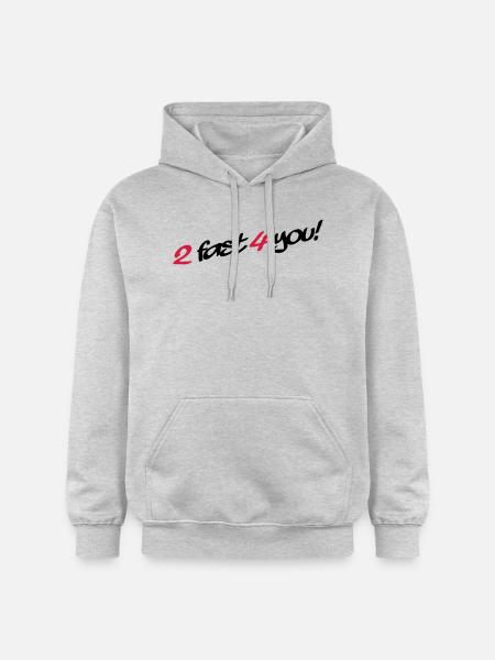 2 Fast 4 You - Gildan Unisex Softstyle® Midweight Hoodie - light heather grey