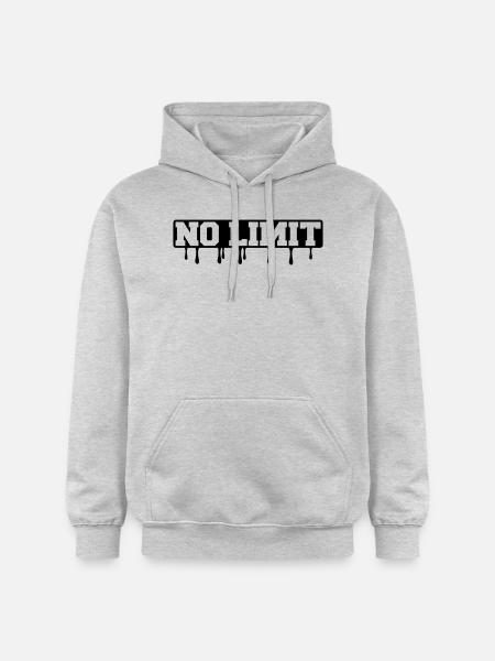 no_limit1 - Gildan Unisex Softstyle® Midweight Hoodie - light heather grey
