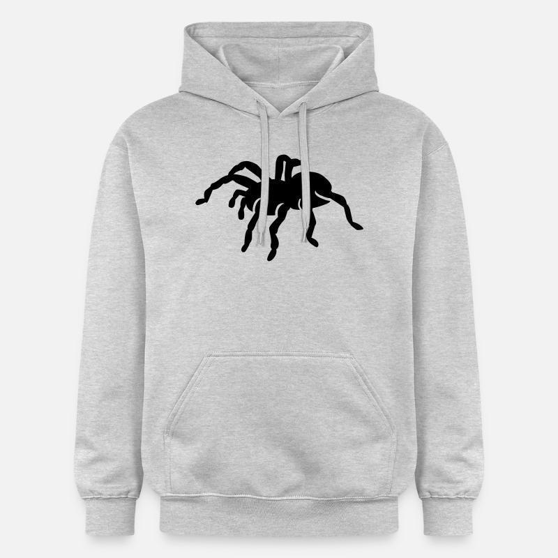 Araignée - Sweat à capuche Softstyle® Gildan Unisexe - gris clair chiné