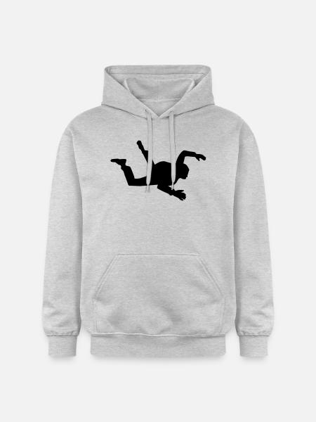 Skydiving - Gildan Unisex Softstyle® Midweight Hoodie - light heather grey
