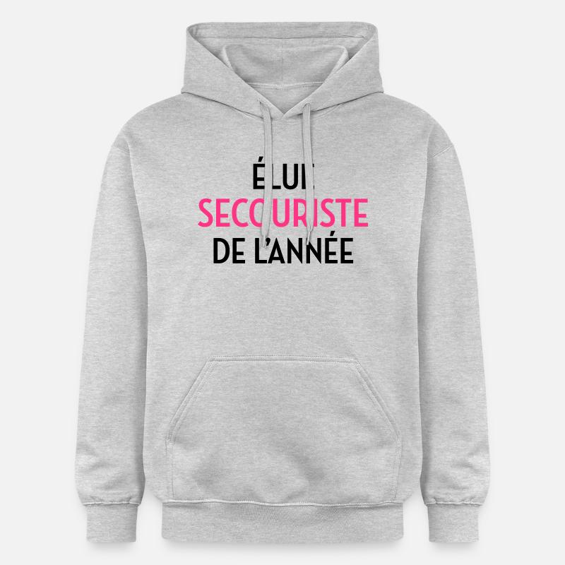 Secourisme / Secouriste / Secours / Secourir - Sweat à capuche Softstyle® Gildan Unisexe - gris clair chiné