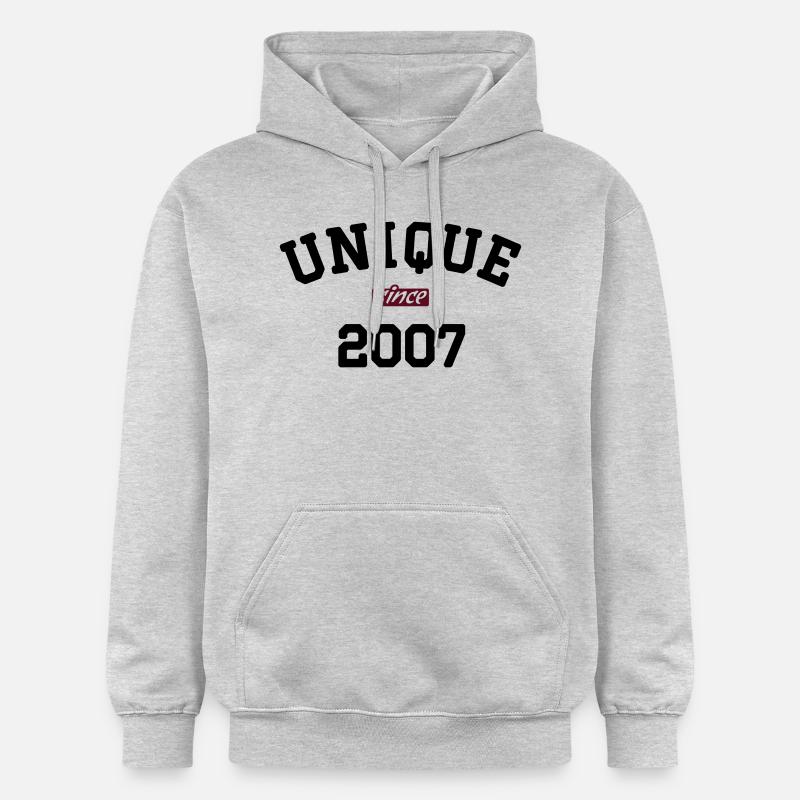 uni2007 - Sweat à capuche Softstyle® Gildan Unisexe - gris clair chiné