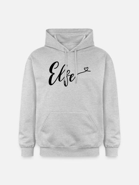 elfe - Gildan Unisex Softstyle® Midweight Hoodie - Hellgrau meliert