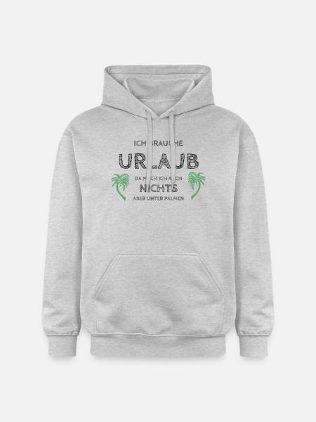 I need a vacation - Gildan Unisex Softstyle® Midweight Hoodie - light heather grey